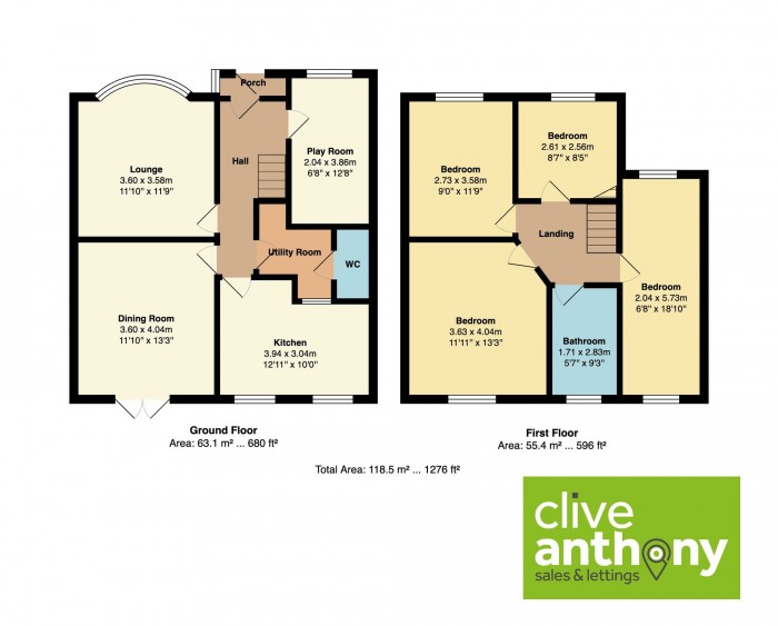 Floorplan for Ashbourne Grove, Whitefield, M45